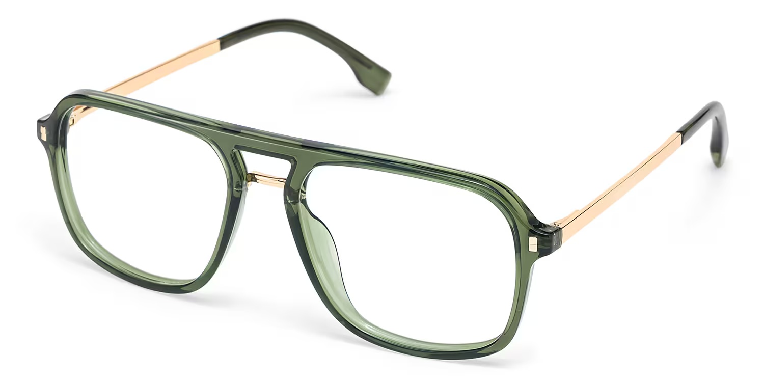 Kilworth Glasses - Kilworth Aviator Green Glassess 5 Kilworth Glasses - Kilworth Aviator Green Glassess
