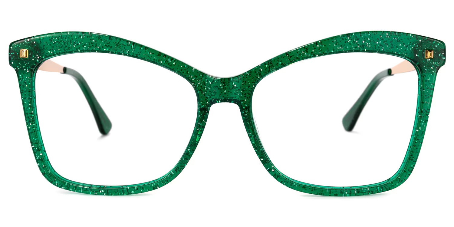 Isaebella Glasses - Isaebella Butterfly Green Glasses