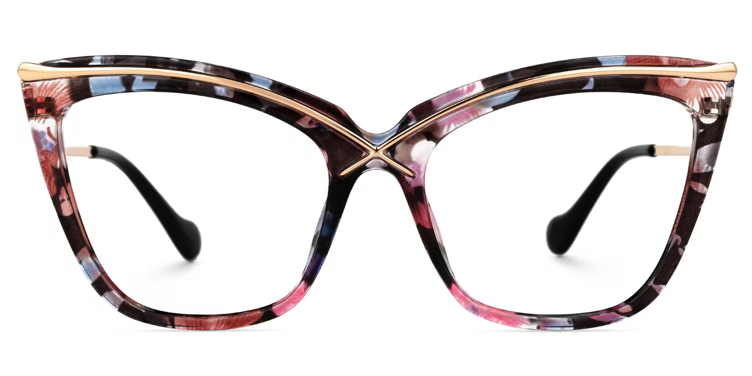 Winston Glasses - Winston Butterfly Floral Glasses