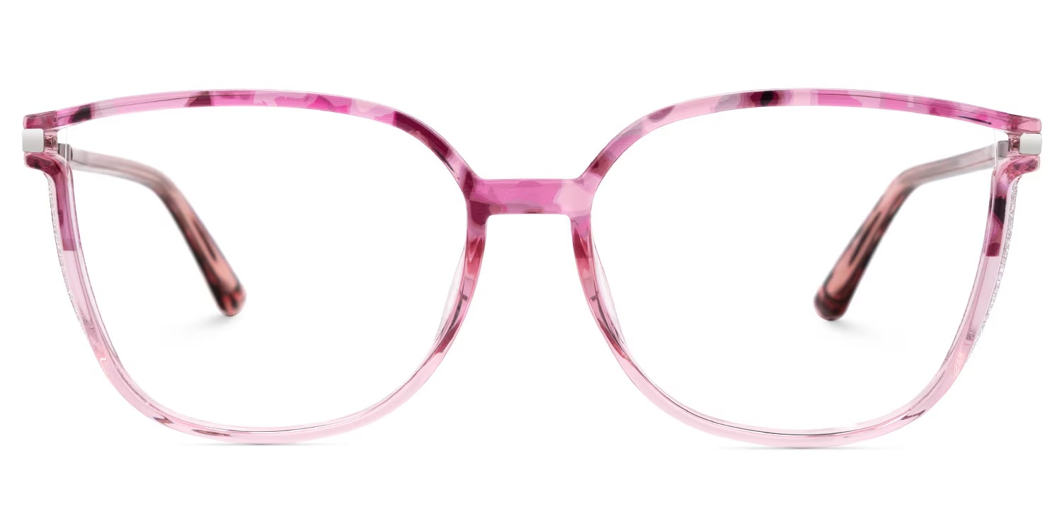 Rodz Glasses - Rodz Square Pink Glasses