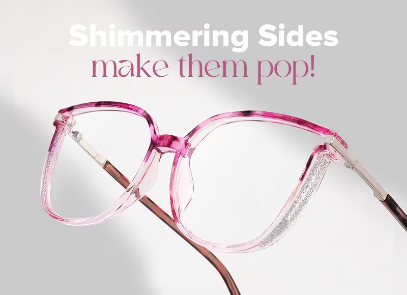 Rodz Glasses - Rodz Square Pink Glasses 6 Rodz Glasses - Rodz Square Pink Glasses