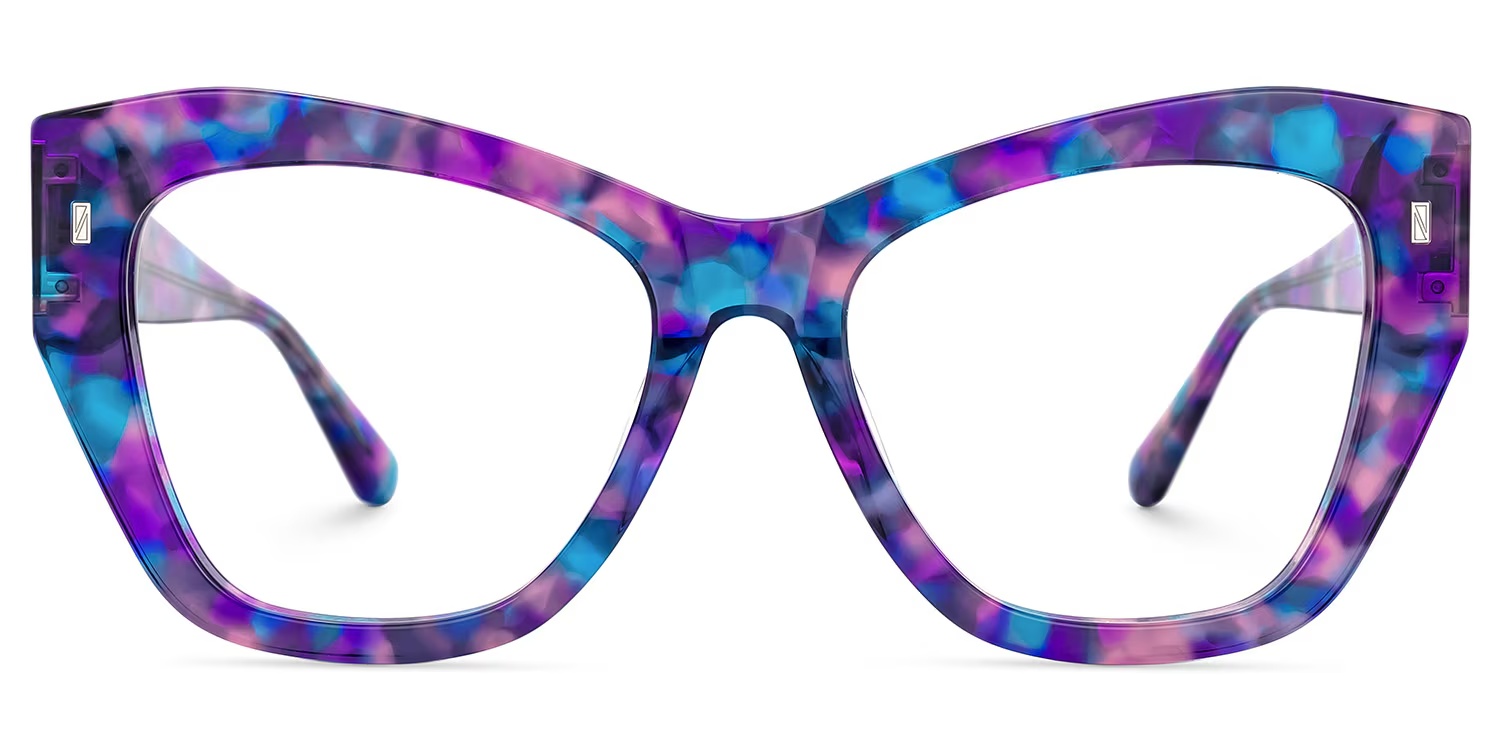 Rachelle Glasses - Rachelle Butterfly Purple Glasses