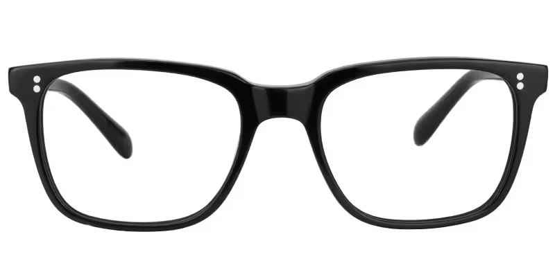 Lamont Glasses - Lamont Rectangle Black Glasses