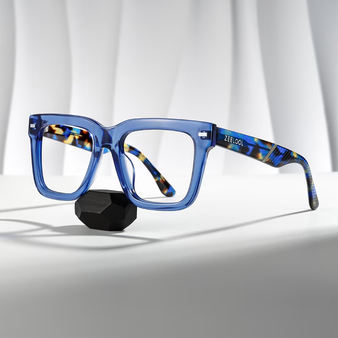 Redina Glasses - Redina Square Blue Glasses