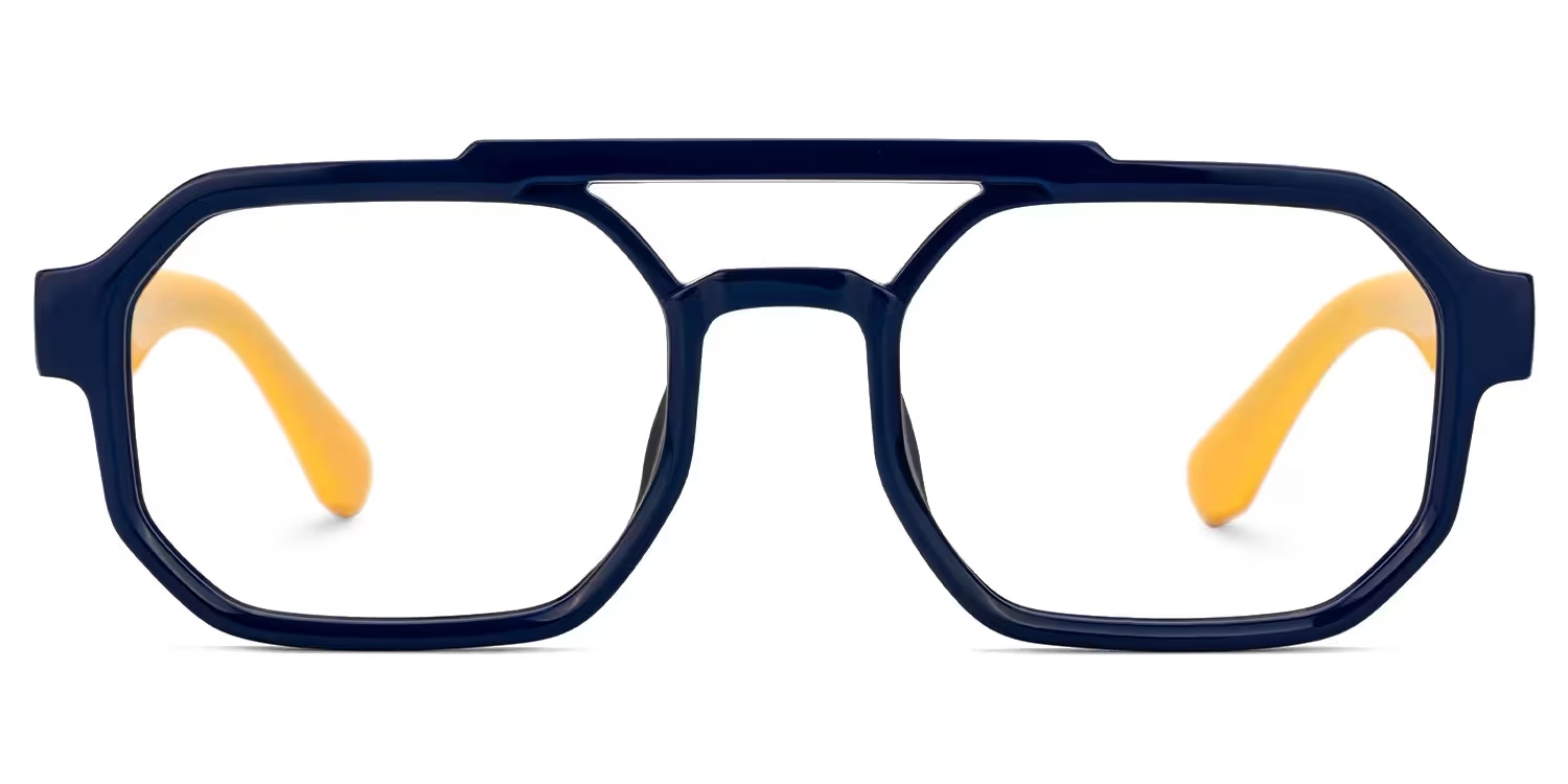 Salem Glasses - Salem Aviator Blue Glasses