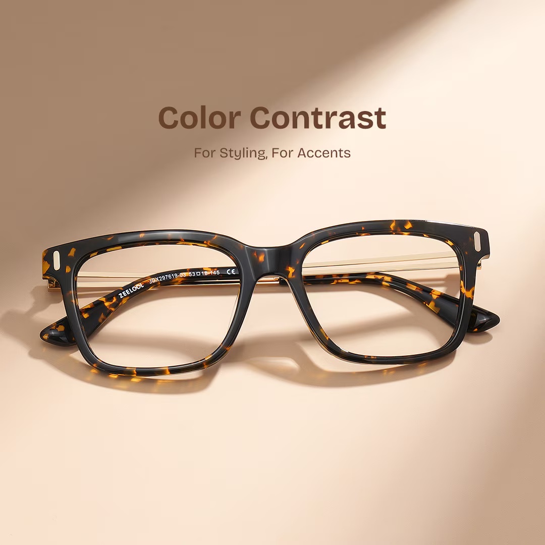 Axel Glasses - Axel Rectangle Tortoise Glasses