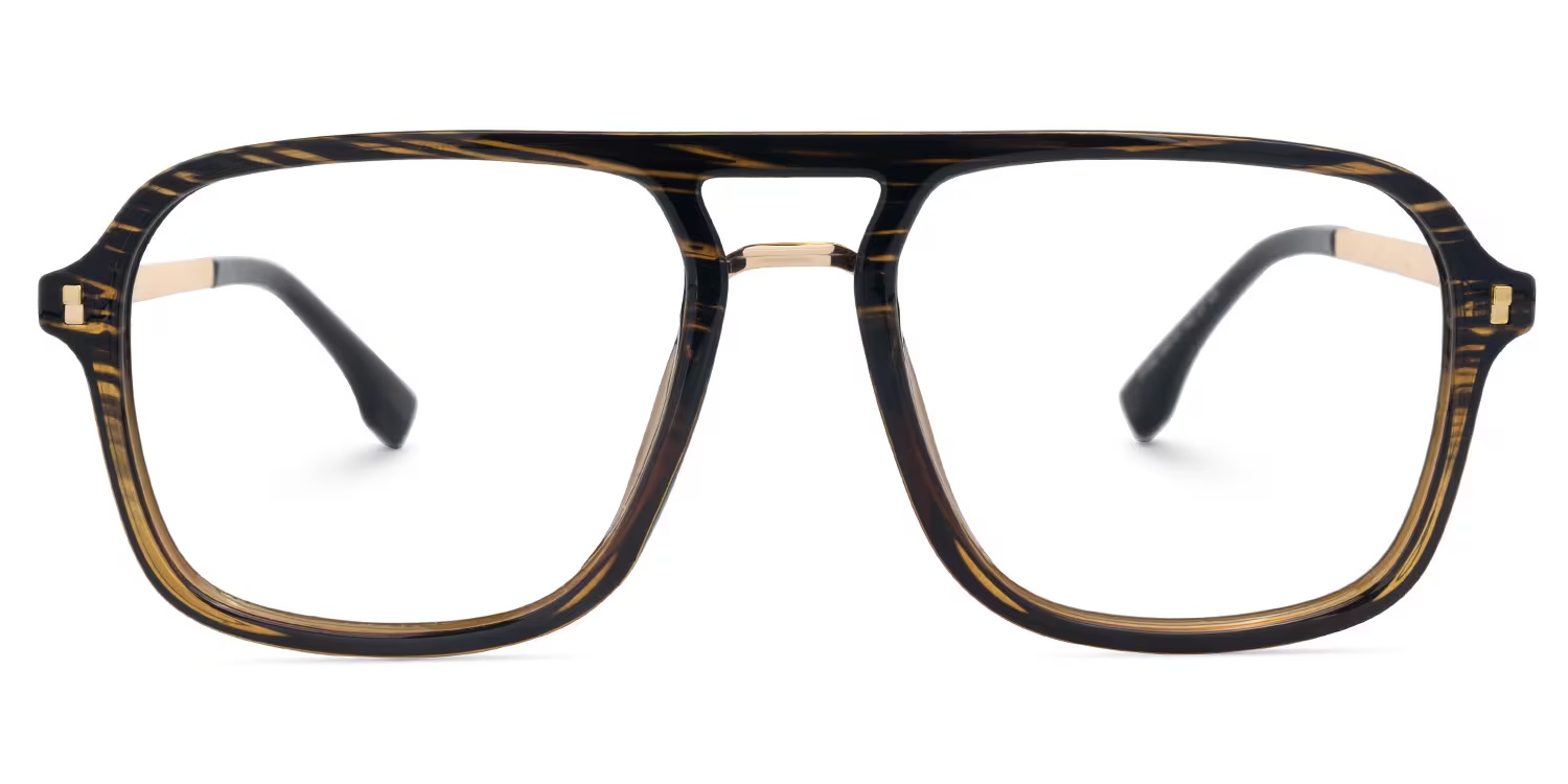 Kilworth Glasses - Kilworth Aviator Brown Glasses