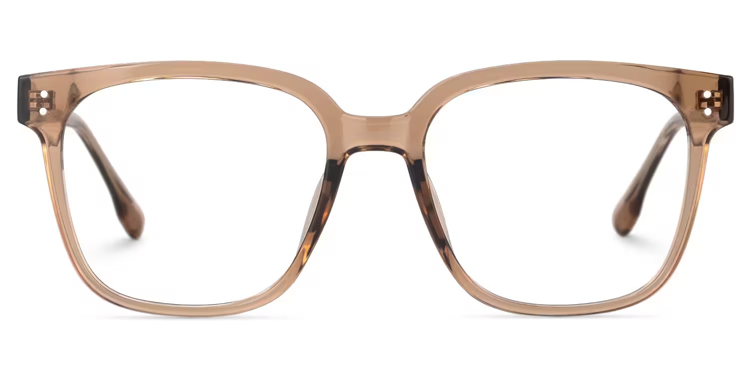 Donnalyn Glasses - Donnalyn Square Brown Glasses