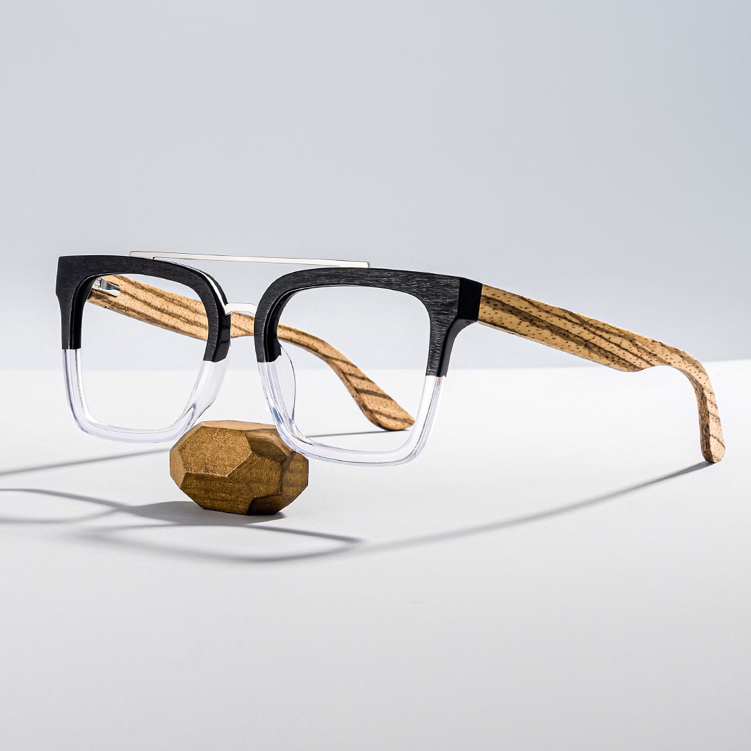 Pascal Glasses - Pascal Aviator Two - Tone Glasses
