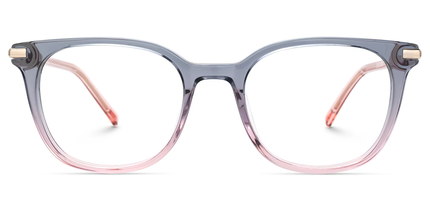 Vilmarie Glasses - Vilmarie Oval Gray Pink Glasses
