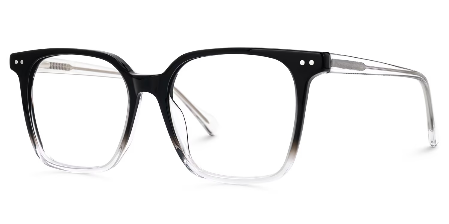 Jamaica Glasses - Jamaica Square Black Crystal Glasses 4 Jamaica Glasses - Jamaica Square Black Crystal Glasses