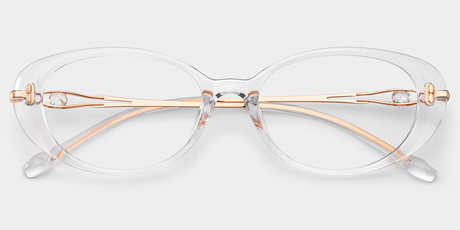 Blaire Glasses - Blaire Oval Crystal Glasses 3 Blaire Glasses - Blaire Oval Crystal Glasses