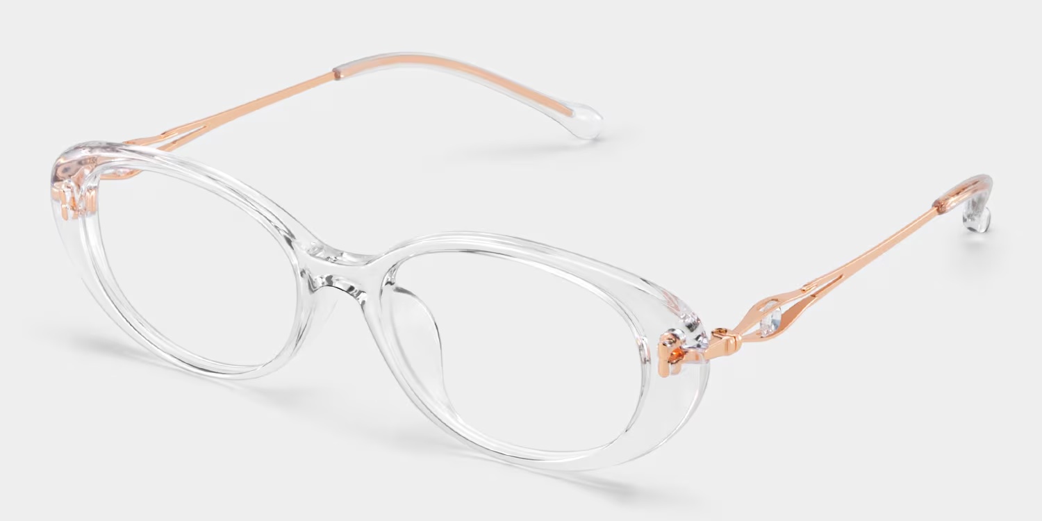 Blaire Glasses - Blaire Oval Crystal Glasses 4 Blaire Glasses - Blaire Oval Crystal Glasses