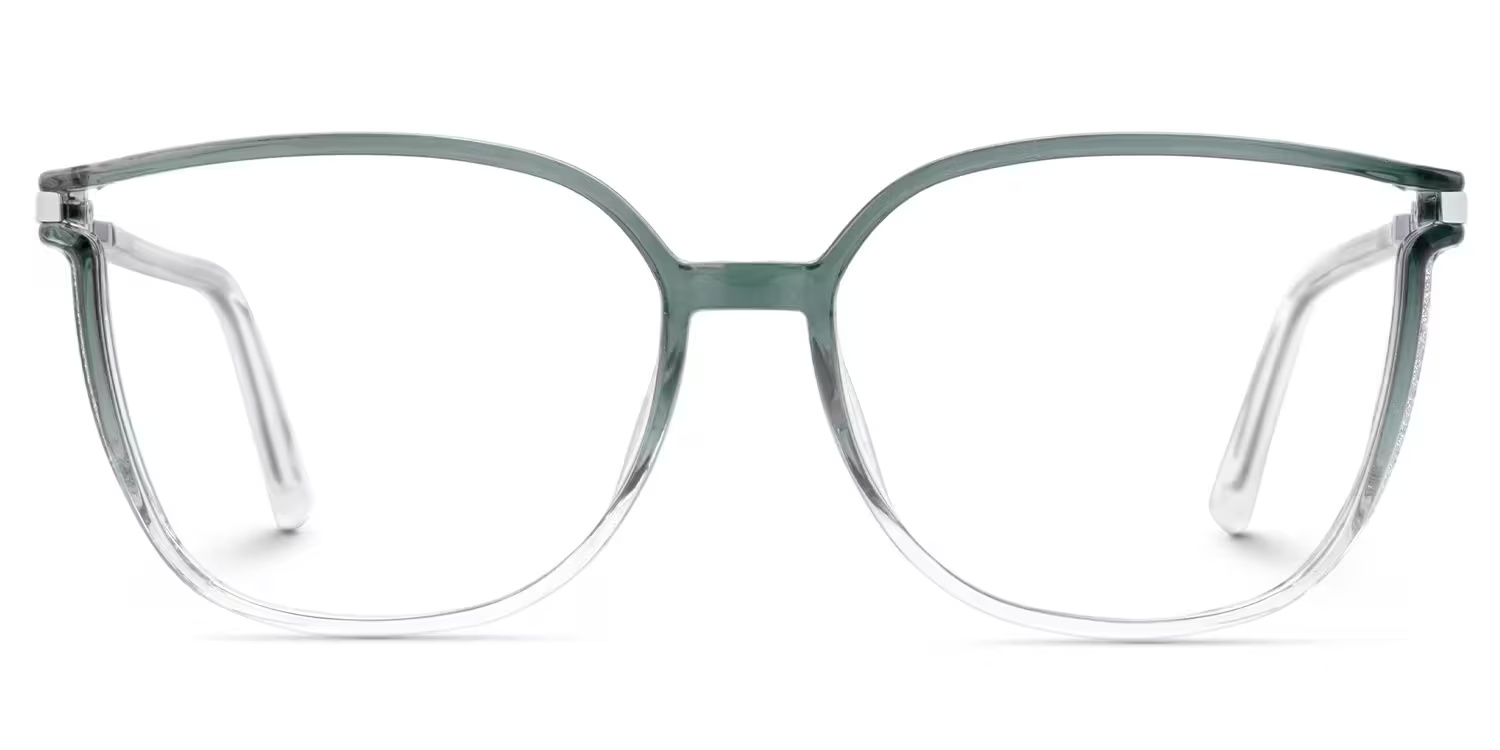 Rodz Glasses - Rodz Square Green Glasses