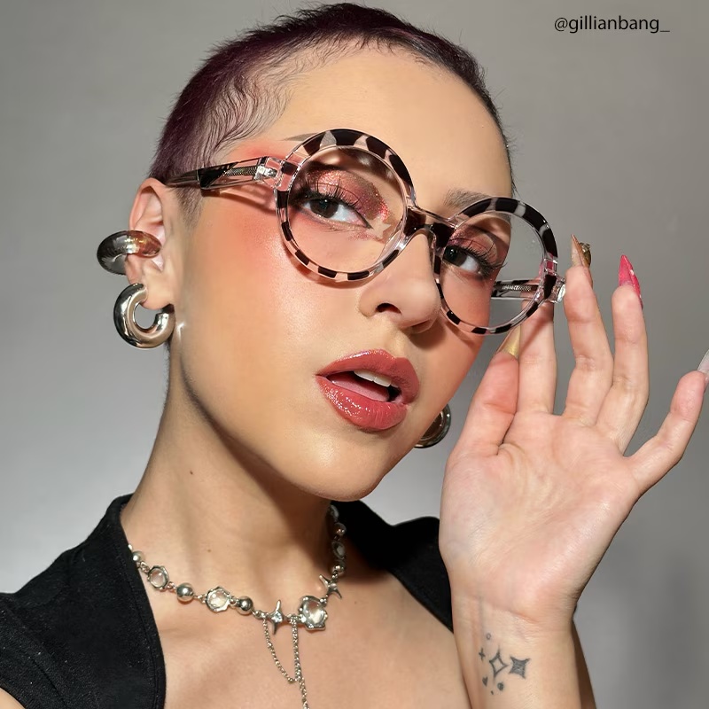 Shermier Glasses - Shermier Round Two - Tone Glasses 7 Shermier Glasses - Shermier Round Two - Tone Glasses