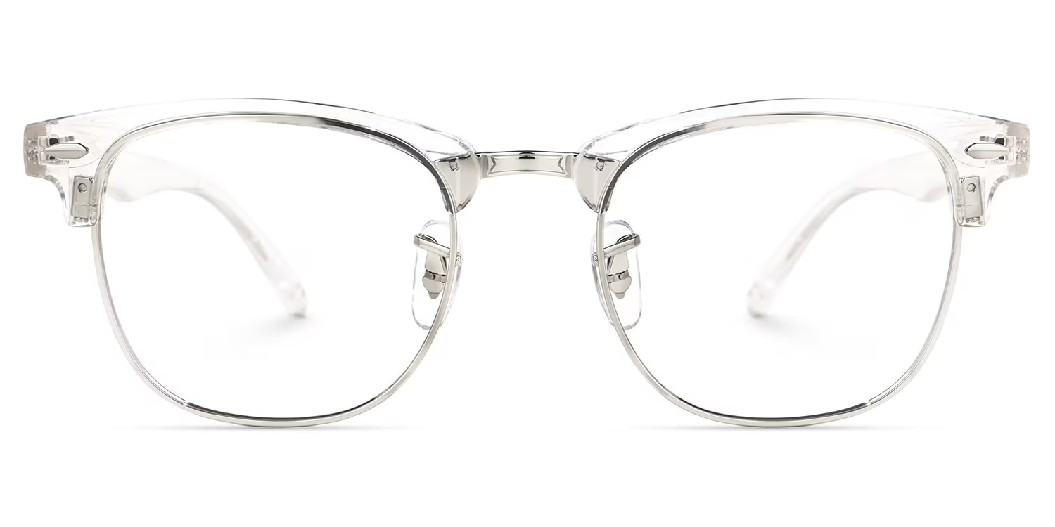Hacker Glasses - Hacker Browline Crystal Glasses
