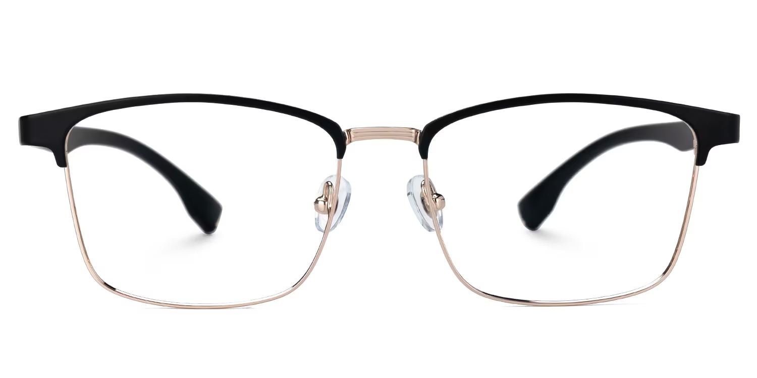 Keychell Glasses - Keychell Browline Black Glasses
