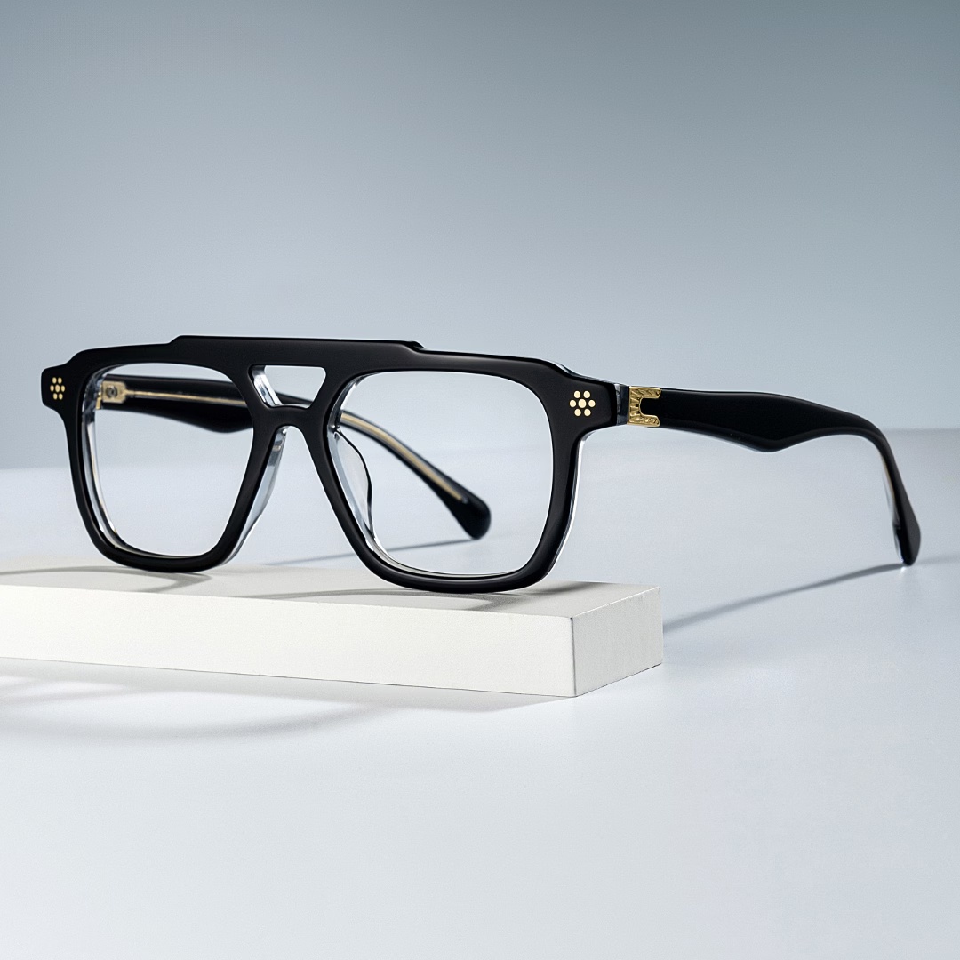Mercurio Glasses - Mercurio Aviator Black Glasses