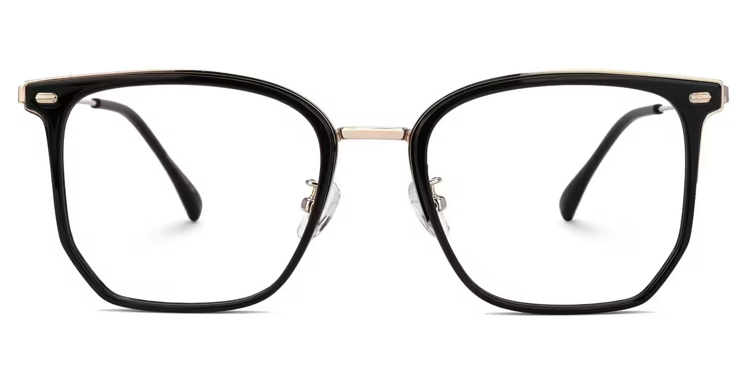 Roque Glasses - Roque Geometric Black Glasses