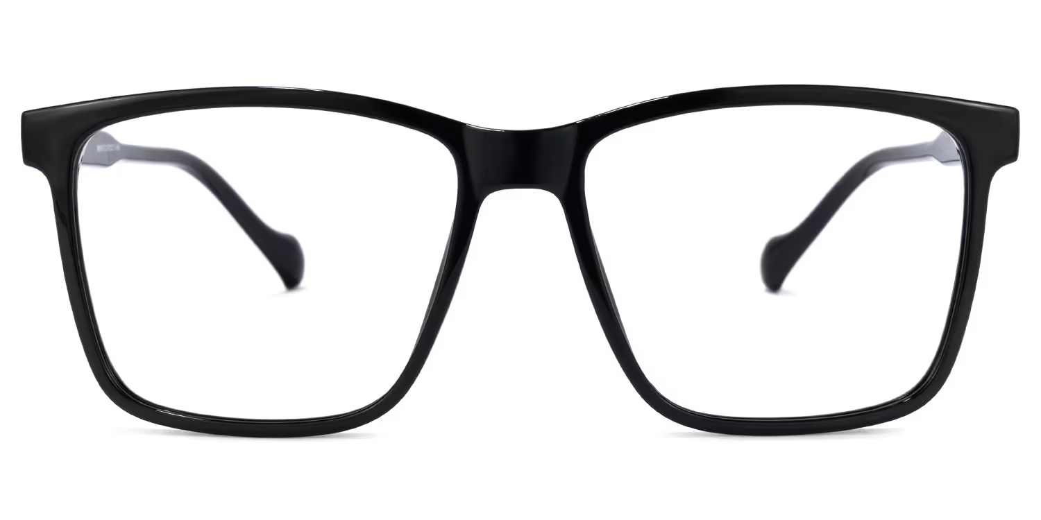 Burgos Glasses - Burgos Square Black Glasses