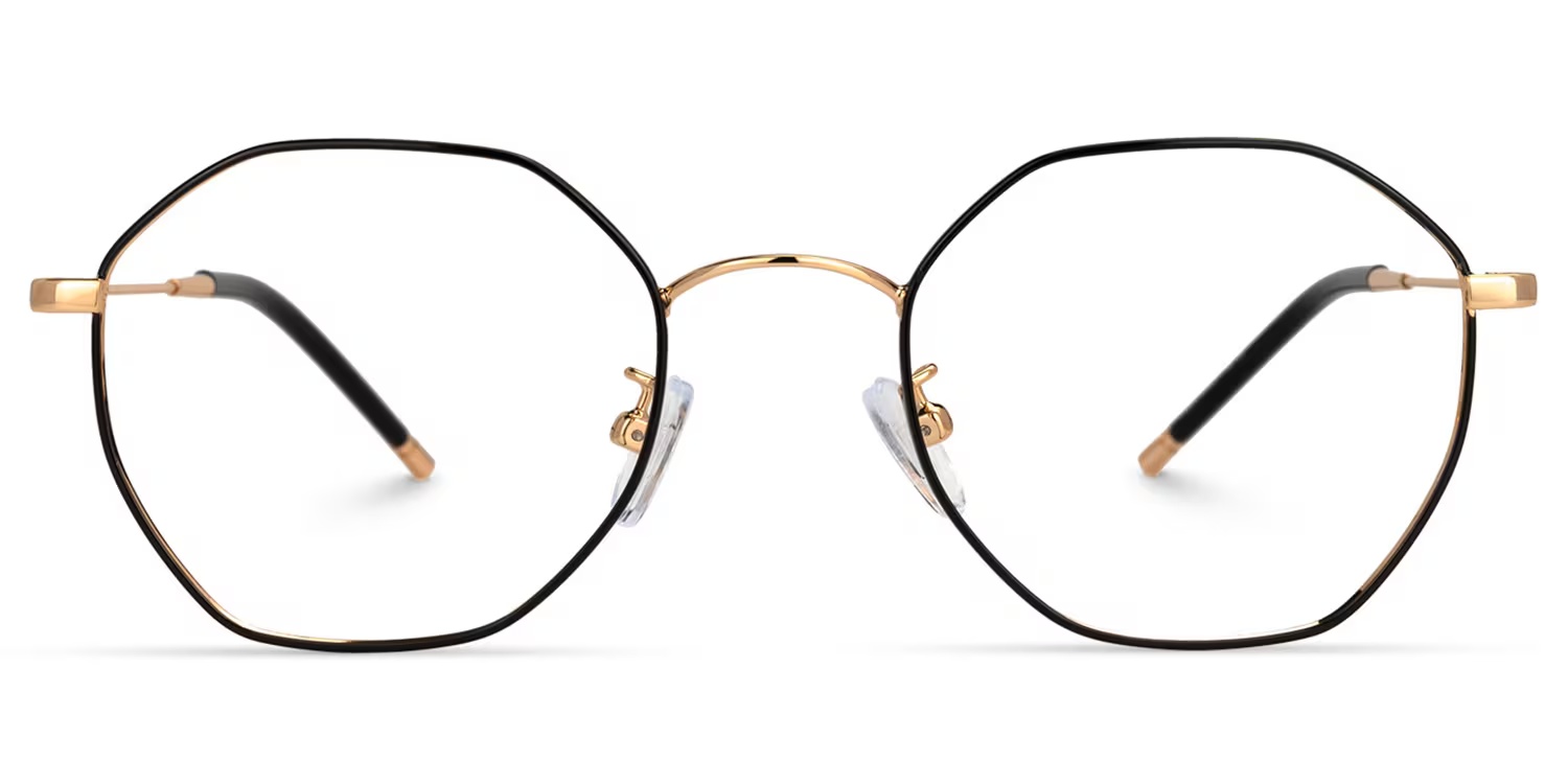 Reyes Glasses - Reyes Geometric Black Glasses