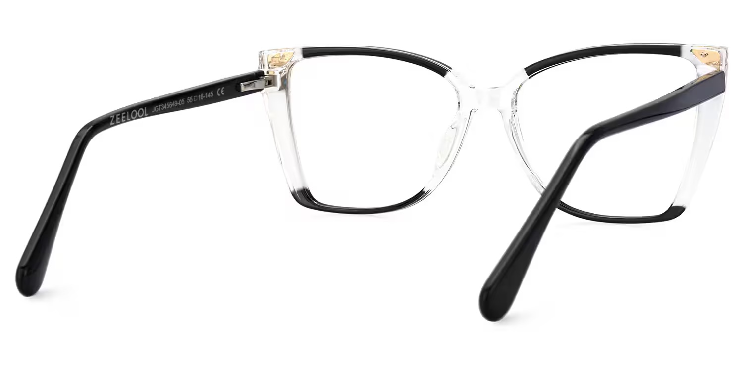 Shelia Glasses - Shelia Butterfly Black Crystal Glasses 6 Shelia Glasses - Shelia Butterfly Black Crystal Glasses