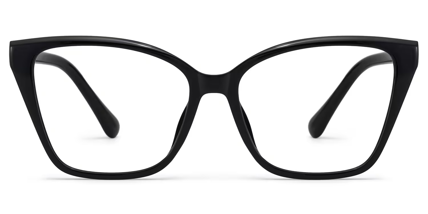 Sienna Glasses - Sienna Butterfly Black Glassess