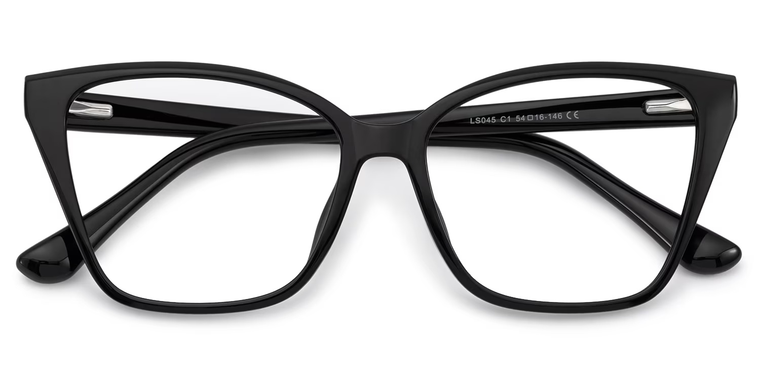 Sienna Glasses - Sienna Butterfly Black Glassess 3 Sienna Glasses - Sienna Butterfly Black Glassess