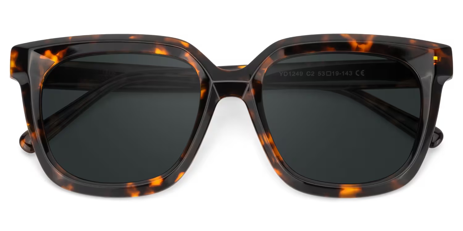 Lark Sunglasses - Lark Square Tortoise Polarized Sunglasses 3 Lark Sunglasses - Lark Square Tortoise Polarized Sunglasses