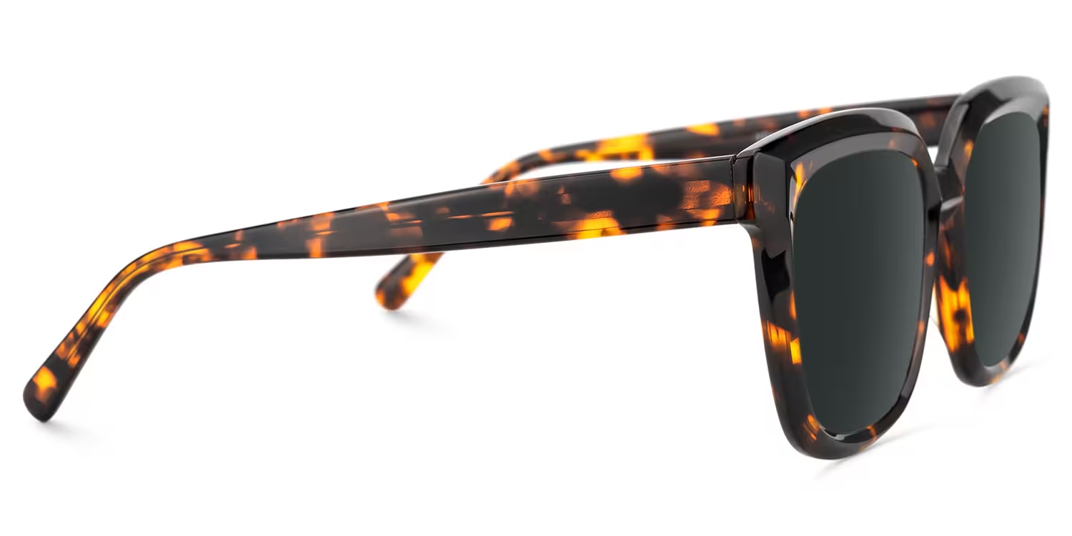 Lark Sunglasses - Lark Square Tortoise Polarized Sunglasses 5 Lark Sunglasses - Lark Square Tortoise Polarized Sunglasses