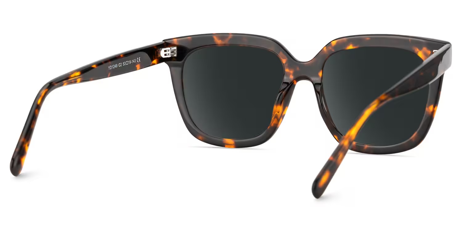 Lark Sunglasses - Lark Square Tortoise Polarized Sunglasses 6 Lark Sunglasses - Lark Square Tortoise Polarized Sunglasses