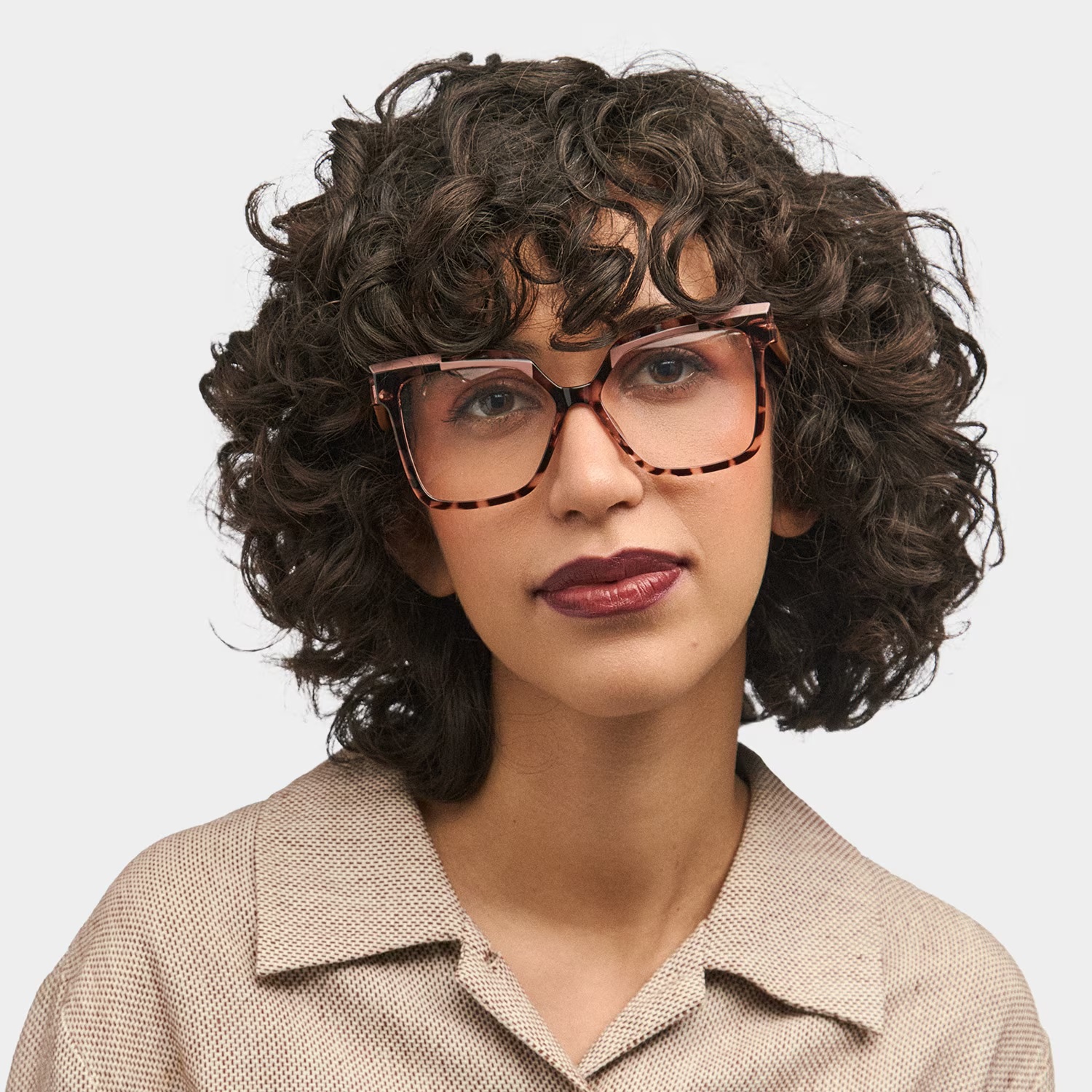 Eboney Glasses - Eboney Square Tortoise Glasses