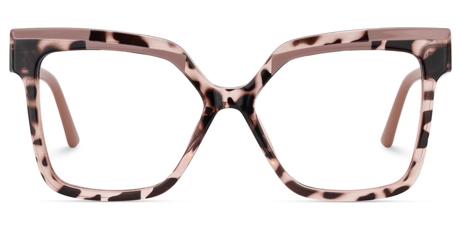 Eboney Glasses - Eboney Square Tortoise Glasses 4 Eboney Glasses - Eboney Square Tortoise Glasses