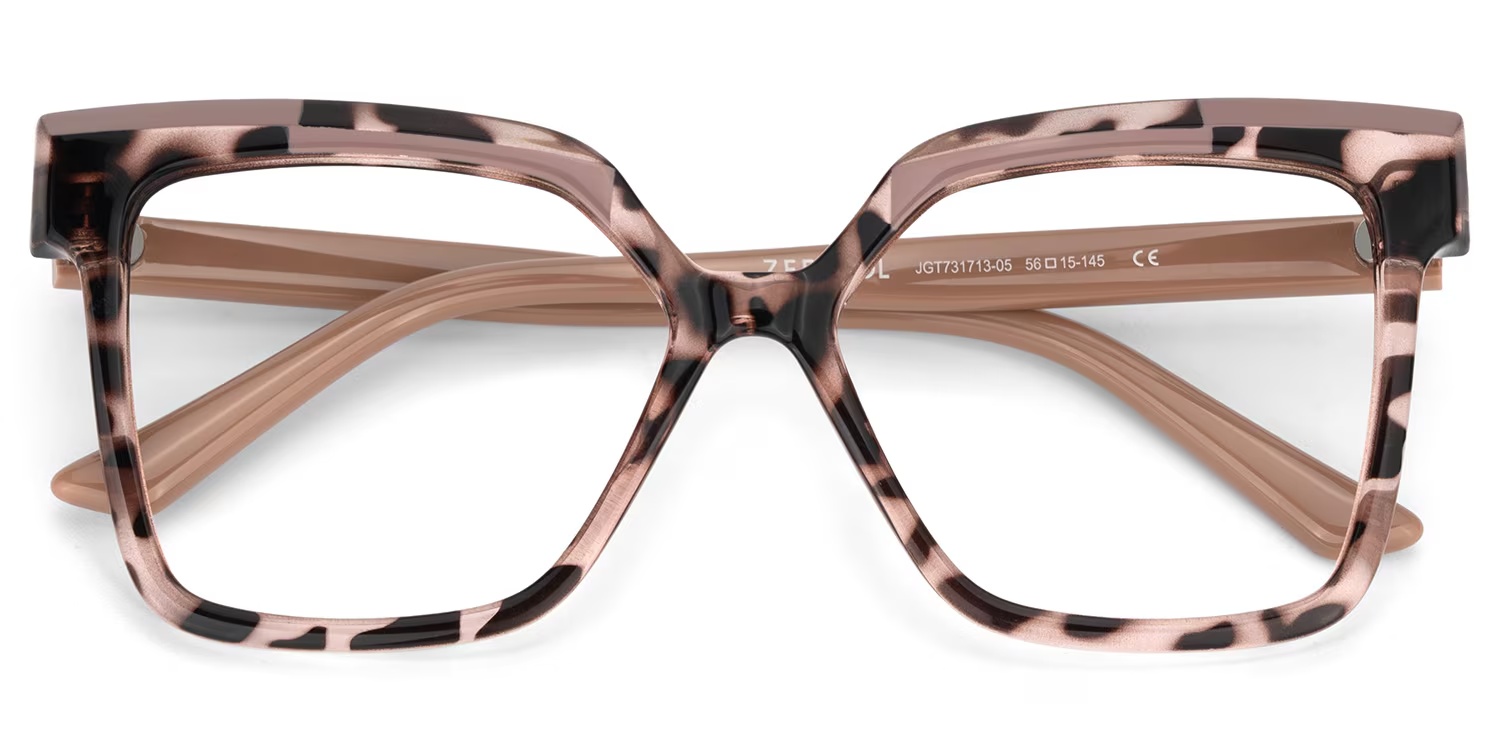 Eboney Glasses - Eboney Square Tortoise Glasses 5 Eboney Glasses - Eboney Square Tortoise Glasses