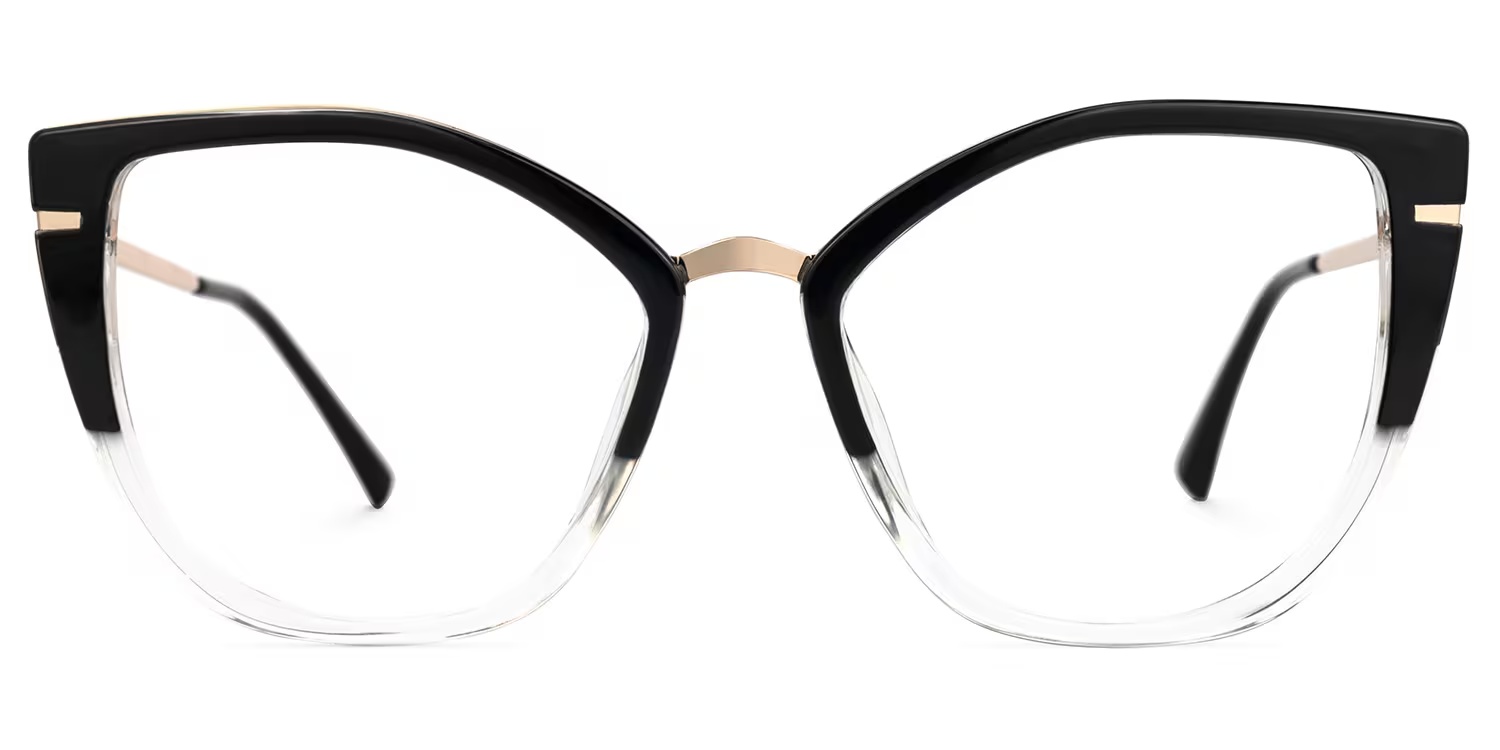 Tabrieah Glasses - Tabrieah Cat - eye Black Glasses