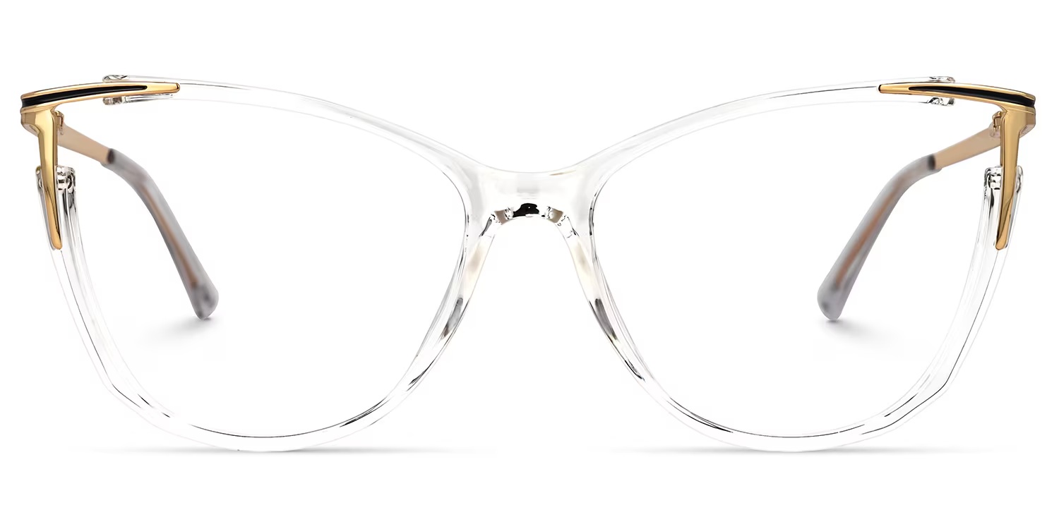 Yomary Glasses - Yomary Cateye Crystal Glasses