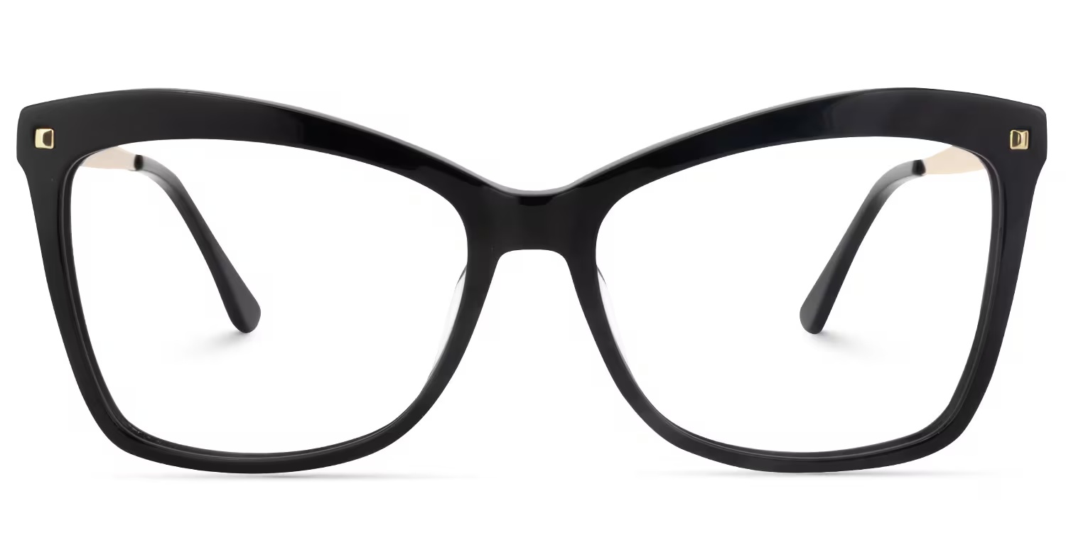 Isaebella Glasses - Isaebella Butterfly Black Glasses
