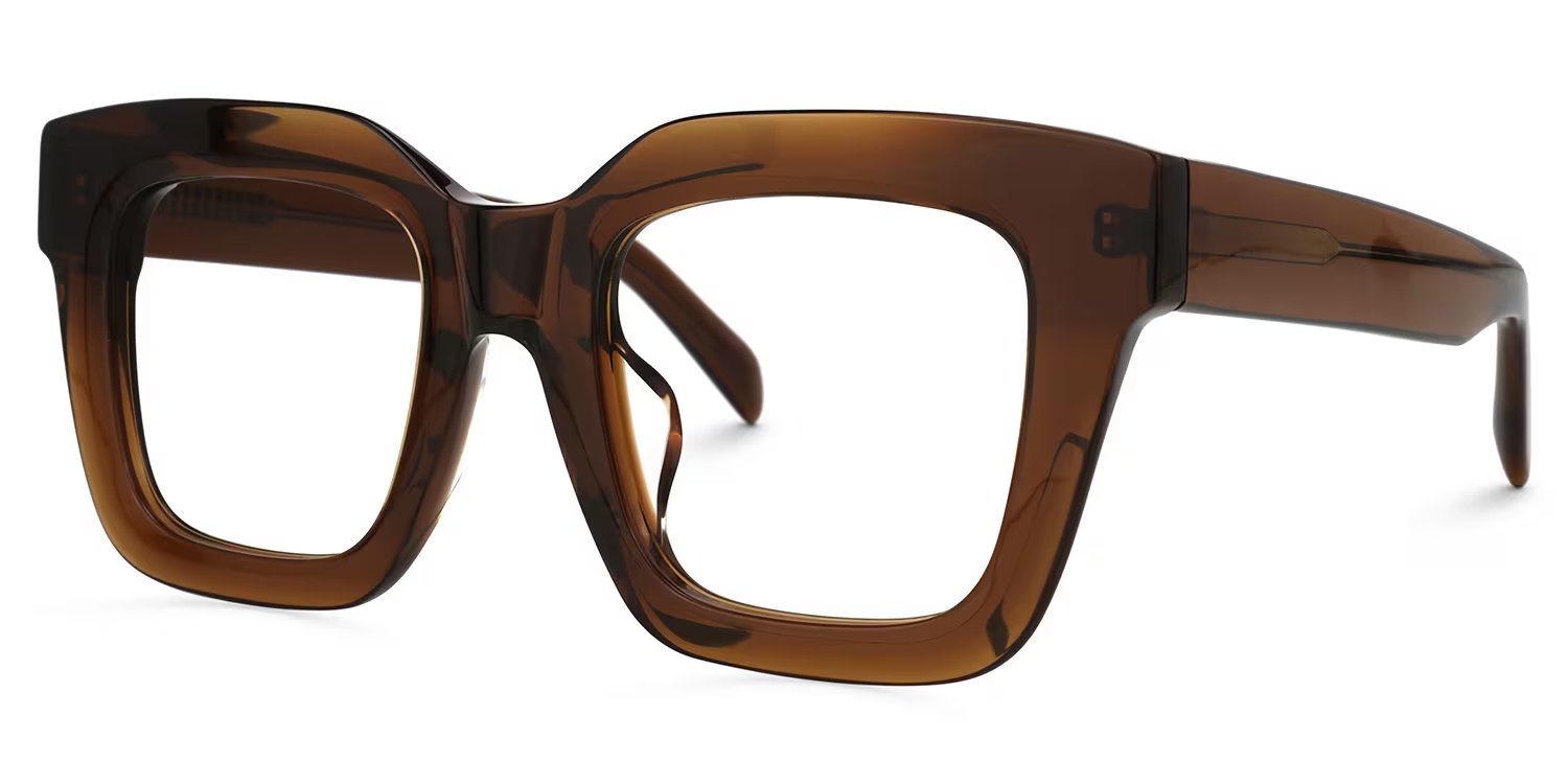 Trinity Glasses - Trinity Square Tawny Glasses 3 Trinity Glasses - Trinity Square Tawny Glasses