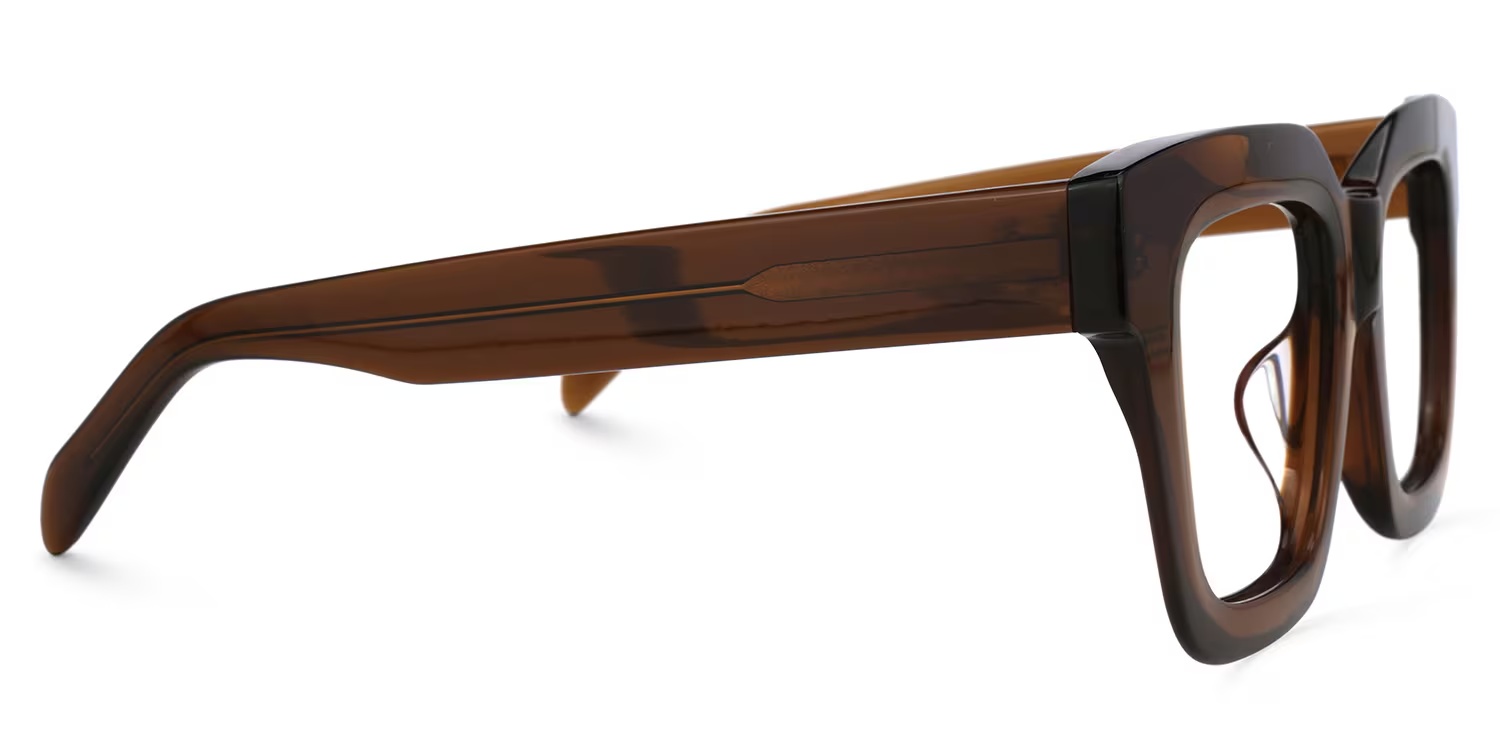 Trinity Glasses - Trinity Square Tawny Glasses 4 Trinity Glasses - Trinity Square Tawny Glasses