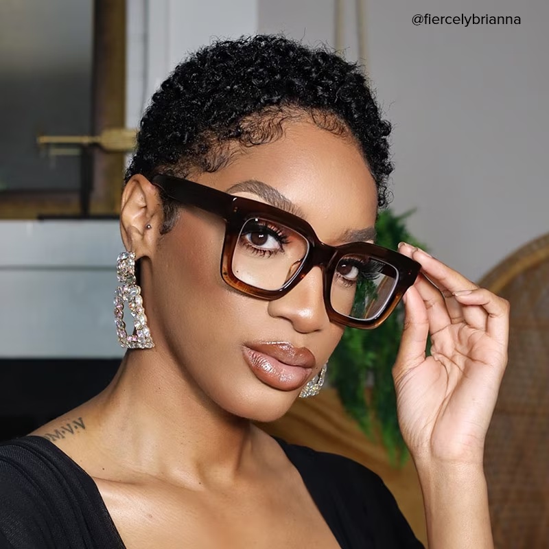 Trinity Glasses - Trinity Square Tawny Glasses 7 Trinity Glasses - Trinity Square Tawny Glasses