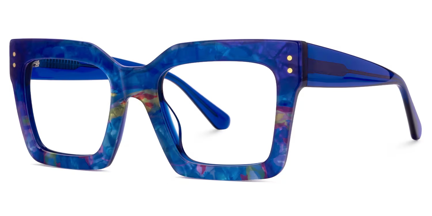 Agaton Glasses - Agaton Square Multicolor Glasses 3 Agaton Glasses - Agaton Square Multicolor Glasses