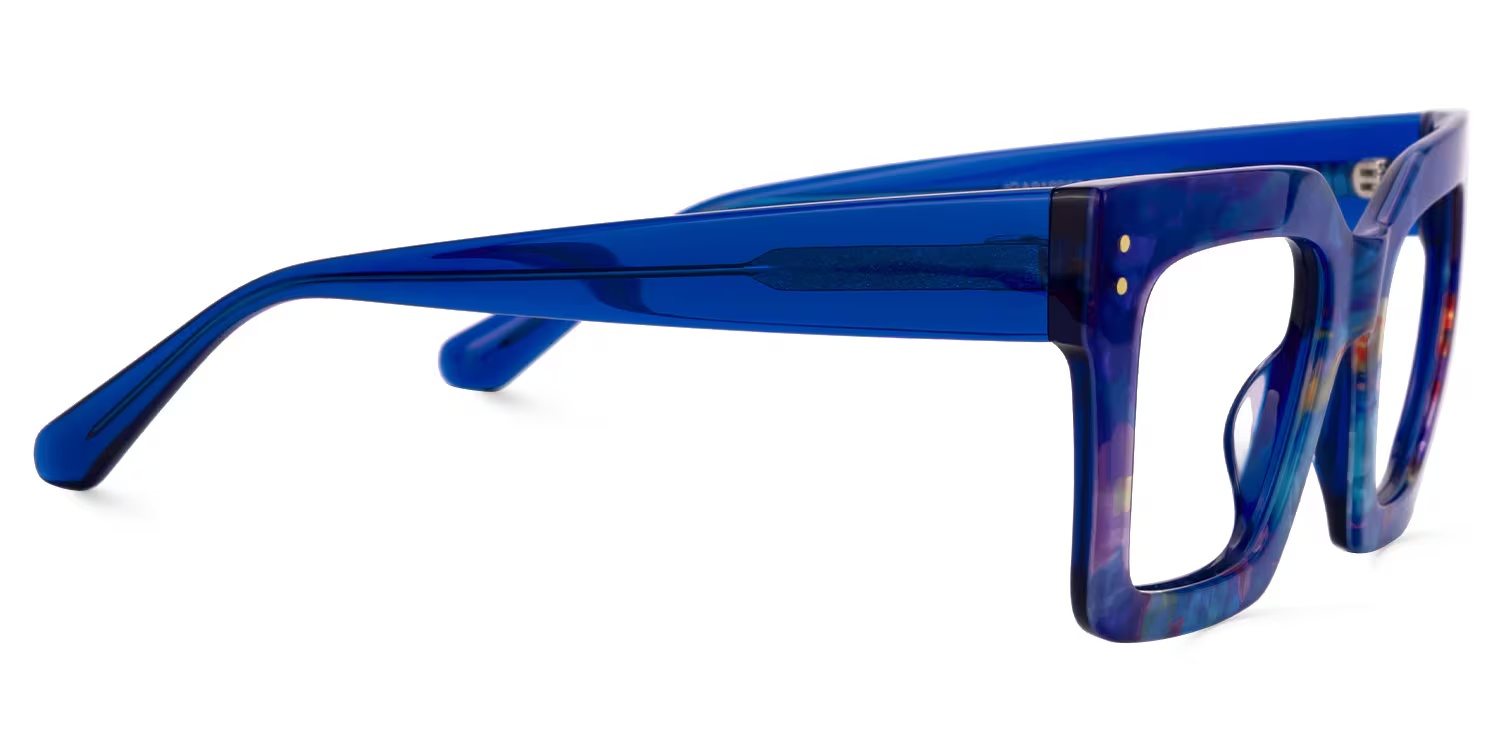 Agaton Glasses - Agaton Square Multicolor Glasses 4 Agaton Glasses - Agaton Square Multicolor Glasses