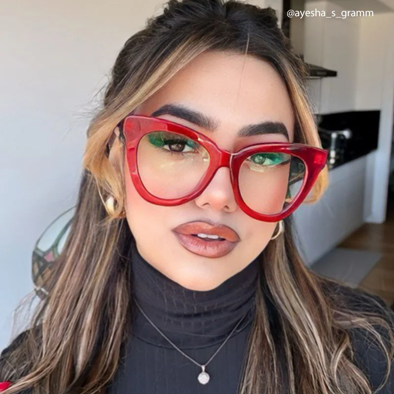 Yaser Glasses - Yaser Cateye Red Glasses 13 Yaser Glasses - Yaser Cateye Red Glasses