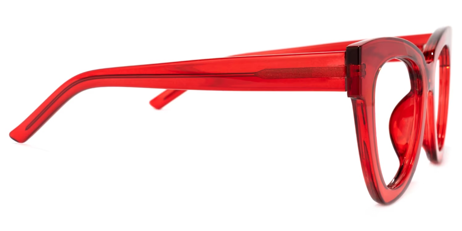 Yaser Glasses - Yaser Cateye Red Glasses 5 Yaser Glasses - Yaser Cateye Red Glasses