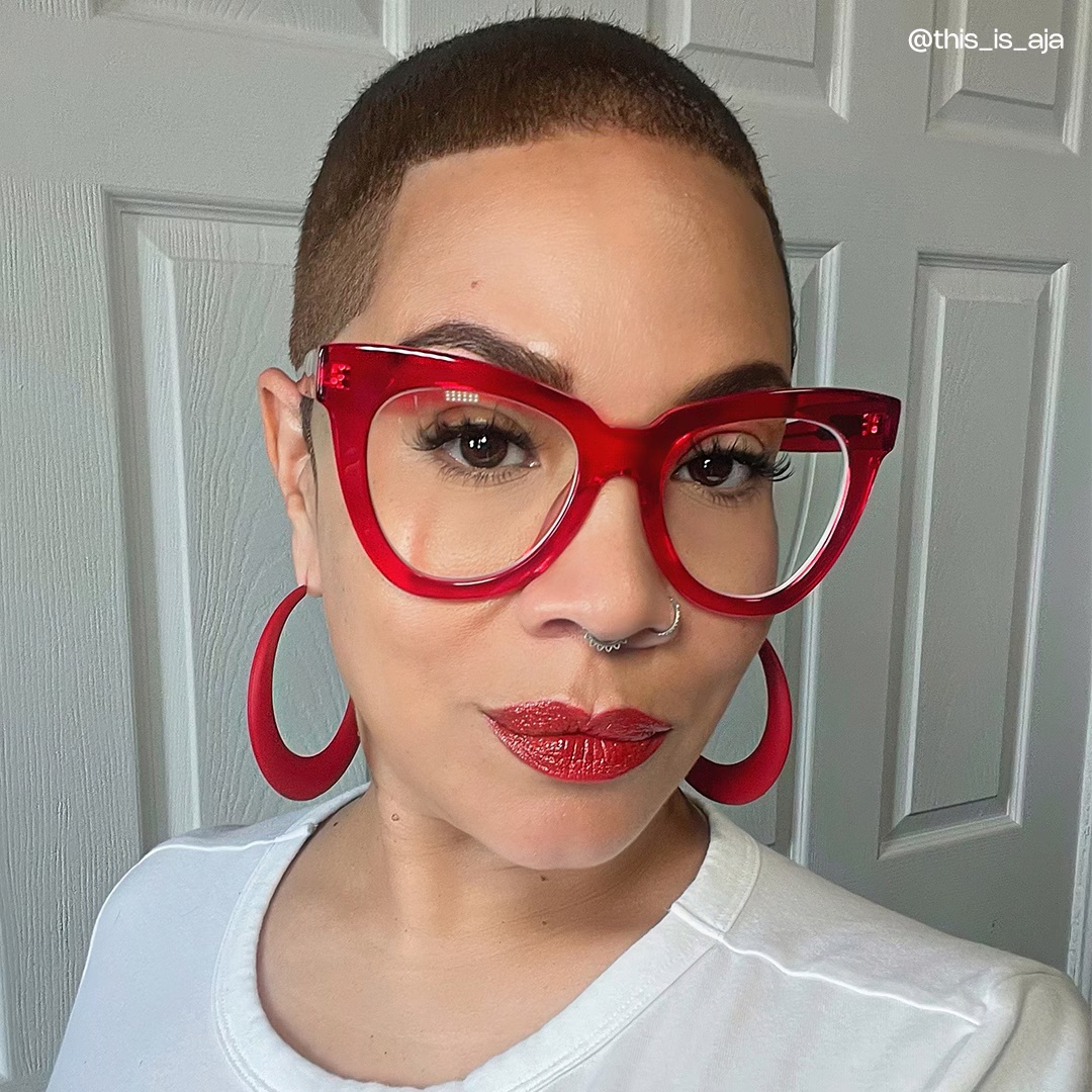 Yaser Glasses - Yaser Cateye Red Glasses 8 Yaser Glasses - Yaser Cateye Red Glasses